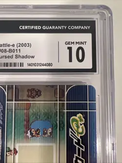 2003 Pokemon Gameboy Advanced E-Battle Series 2 Kindler Jo 08-B011 CGC 10 Gem - Image 3