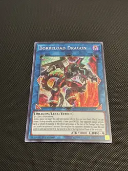 Yugioh! | Borreload Dragon MP18-EN131 Secret Rare 1st Edition Near Mint NM - Image 1