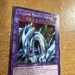 🔥 Yugioh Dragon Master Knight LCKC-EN065 SECRET RARE HOLOFOIL NEAR MINT - Image 3