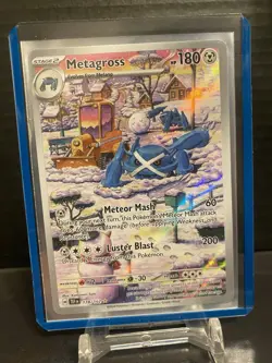 Pokemon TCG Metagross 178/162 Temporal Forces Holo Card Illustration Rare - Image 1