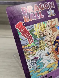Goku SS VS Frieza Dragon Ball Visual Adventure DIY Rainbow Foil Art Card Mint+ - Image 4