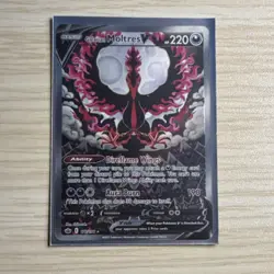 Pokemon Galarian Moltres V Holo 177/198 Chilling Reign Card English - Image 1
