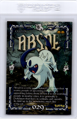 Absol Peruvian Halloween Pokemon card - Image 1