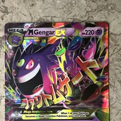 Pokemon TCG: XY Phantom Forces - Mega M Gengar EX 35/119 Near Mint - Image 2