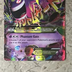 Pokemon TCG: XY Phantom Forces - Mega M Gengar EX 35/119 Near Mint - Image 3