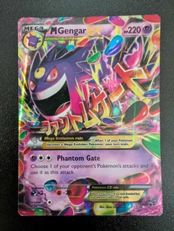 M Gengar EX 35/119 XY - Phantom Forces - Pokemon Card - HP/DMG - Image 1