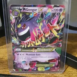 Pokemon M Gengar EX 35/119 Full Art Ultra Rare Mega Holo XY - Phantom Forces - Image 1