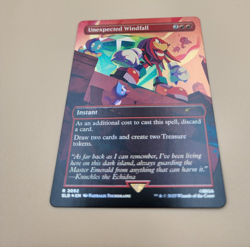 Unexpected Windfall 2092 Secret Lair Drop Sonic: Chasing Adventure Rainbow Foil - Image 3