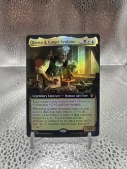 Brenard, Ginger Sculptor (Extended Art) Commander: Wilds of Eldraine Foil - Image 1