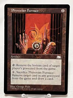 Phyrexian Furnace - Weatherlight ~MP~ Magic The Gathering MTG - Image 1