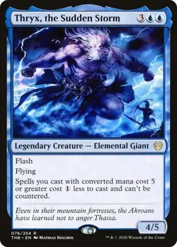 FOIL THRYX, THE SUDDEN STORM NM! *THEROS: BEYOND DEATH* - Image 1