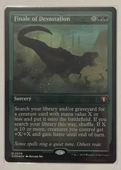 Finale of Devastation Etched Foil - Mythic - Commander Masters MTG - Image 1