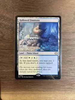 Magic The Gathering MTG - Hallowed Fountain - Lorwyn Eclipsed. R0265 - Image 1