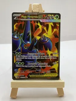 Pokemon Mega Heracross ex Phantasmal Flames 108/094 Ultra Rare Full Art Holo - Image 1
