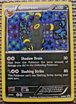 2013 Pokemon Black Star Promo #BW93 Umbreon Holo HP - Image 1