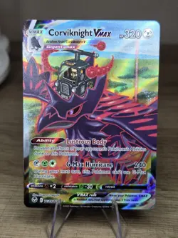 Corviknight VMAX TG19/TG30 Holo Silver Tempest Trainer Gallery Pokemon NM - Image 1