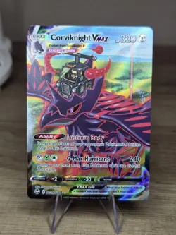 Corviknight VMAX TG19/TG30 Holo Silver Tempest Trainer Gallery Pokemon NM - Image 3