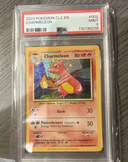 2023 POKEMON CLC EN #002 CHARMELEON PSA 9 MINT CLASSIC Pokemon 🔥 - Image 1