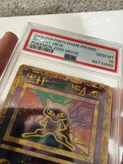PSA 10 Gem Mint Pokemon Ancient Mew Holo 2000 Movie Promo English - Image 5