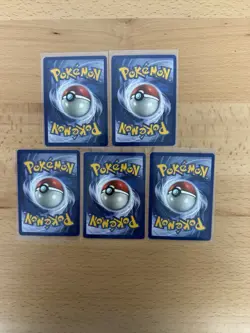 LOT OF 5 MEW POKEMON 2000 LEAGUE BLACK STAR PROMO CARDS #8 Unplayed WOTC Vintage - Image 2
