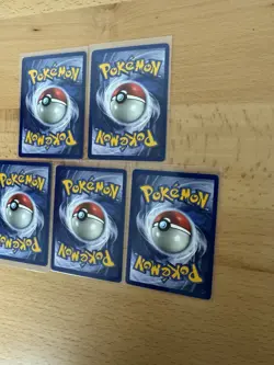 LOT OF 5 MEW POKEMON 2000 LEAGUE BLACK STAR PROMO CARDS #8 Unplayed WOTC Vintage - Image 3