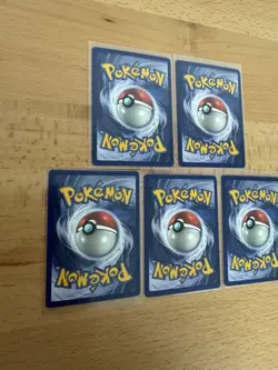 LOT OF 5 MEW POKEMON 2000 LEAGUE BLACK STAR PROMO CARDS #8 Unplayed WOTC Vintage - Image 4