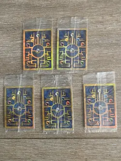 Lot of (5) SEALED mint- Ancient Mew Pokemon the Movie 2000 - Image 1