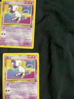 LOT OF 8!!!!! 2000 Pokemon - Mew Non-Holo - WOTC Black Star Promo #8 - Image 3