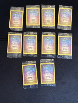 Pokemon Ancient Mew Movie WOTC Black Star Promo Lot SEALED X10 1999-2000 - Image 5