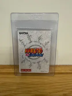 PSA Magazine x Kayou Exclusive SEALED NARUTO Uzumaki PROMO CARD NRSA-PR-003 - Image 2