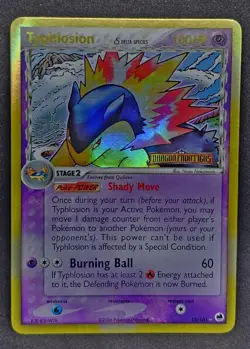 Typhlosion Dragon Frontiers Reverse Holo Rare Card 12/101 Stamp EXC/LP - Image 1