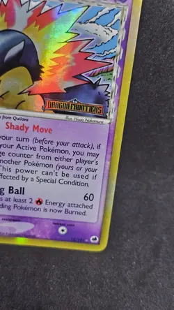 Typhlosion Dragon Frontiers Reverse Holo Rare Card 12/101 Stamp EXC/LP - Image 5