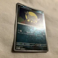 Poochyena 105/162 Reverse Holo Temporal Forces NM Pokemon card - Image 2