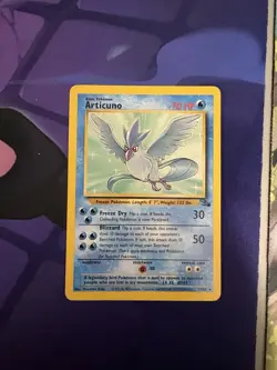 Articuno - 17/62 - Pokemon Fossil Unlimited Non Holo Rare Card WOTC LP+ - Image 1