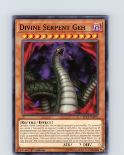 Yu-Gi-Oh TCG Divine Serpent Geh CYHO-EN092 1st Edition Regular Common Card NM - Image 1