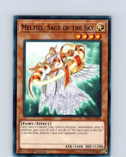 Yu-Gi-Oh TCG Meltiel, Sage Of The Sky SR05-EN006 1st Edition Common Card NM - Image 1