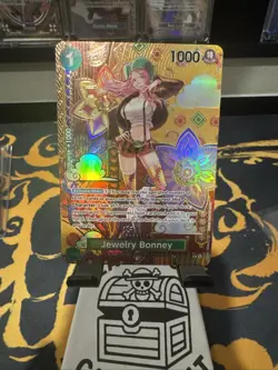 Jewelry Bonney SP ST02-007 OP08 Alternate Art One Piece Card English - Image 1