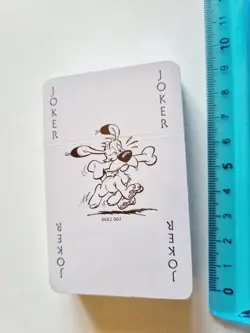 CARTE DA GIOCO SIGILLATE ASTERIX OBELIX POKER BRIDGE ORIGINAL PLAYING CARDS NEW - Image 2
