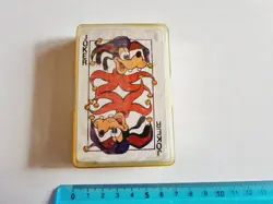 CARTE DA GIOCO SIGILLATE WALT DISNEY POKER ORIGINAL VINTAGE PLAYING CARDS NEW - Image 1