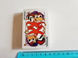 CARTE DA GIOCO SIGILLATE WALT DISNEY POKER ORIGINAL VINTAGE PLAYING CARDS NEW - Image 3