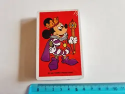 CARTE DA GIOCO SIGILLATE WALT DISNEY POKER ORIGINAL VINTAGE PLAYING CARDS NEW - Image 4