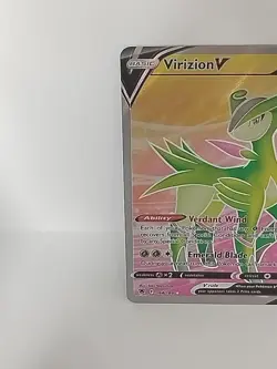 2022 Pokemon Virizion V 164/189 Astral Radiance Full Art Ultra Rare Holo - Image 3