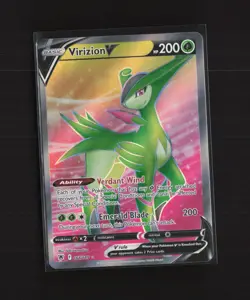 Virizion V 164/189 Astral Radiance Full Art Holo Ultra Rare Pokemon Card - Image 2