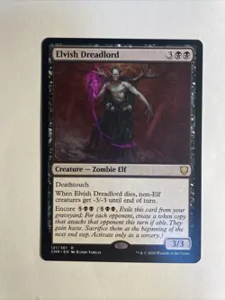 1x Mtg Commander Legends Elvish Dreadlord NM/M Magic The Gathering - Image 1