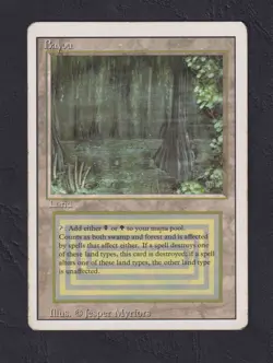 Magic MTG - Bayou - Revised - 3eme Edition - PLAYED - EN - Image 1