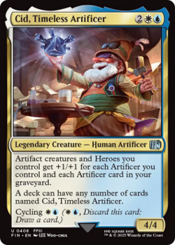 Magic MTG - Cid, Timeless Artificer - MINT/NMINT - EN - FOIL - Image 1