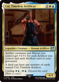 Magic MTG - Cid, Timeless Artificer - MINT/NMINT - EN - FOIL - Image 1