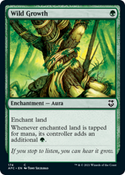 Magic MTG - Wild Growth - MINT/NMINT - EN - Image 1
