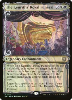🧙The Kentith’s Royal Funeral R 0213 Showcase Foil MAT March Of The Machines MTG - Image 1