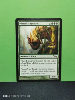 Plated Slagwurm / Gepanzerter Brammenwurm - MTG Magic - Image 1